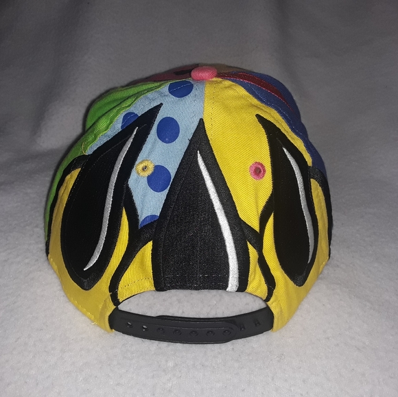 HTF Mountain Dew Color Block Snapback Hat New Era Adjustable Colorful - Picture 4 of 8